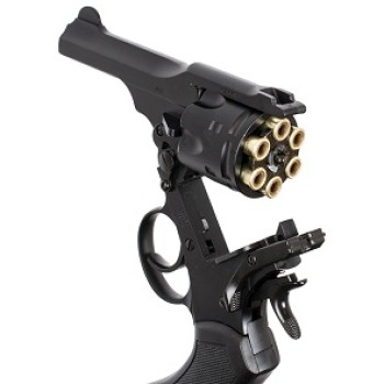 Webley MKVI .455 4" Air Pistol Black Finish .22